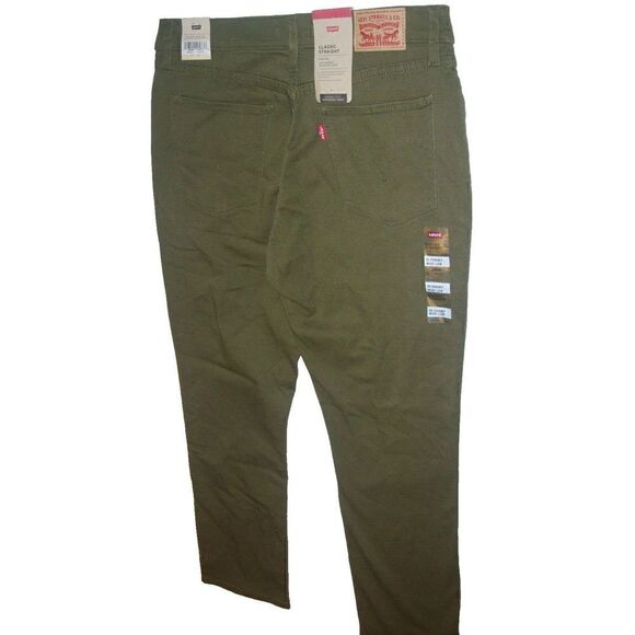 Levi's Women's Classic Straight Jeans 10 short W30L28 Green Jeans - Picture 1 of 4